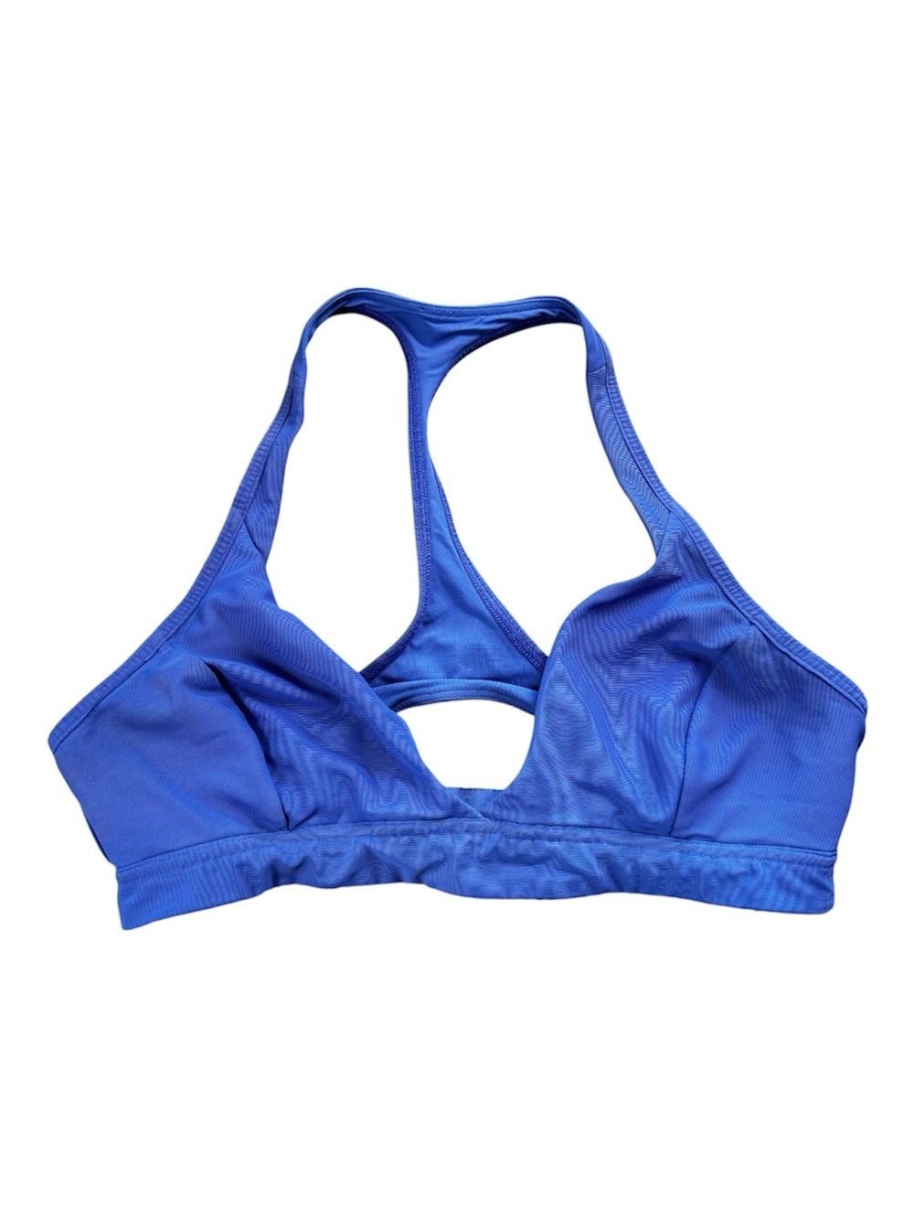 Lululemon Athletica Electric Blue Racerback Sports Bra